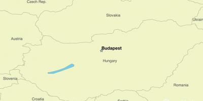 Boedapest hongarije kaart van europa